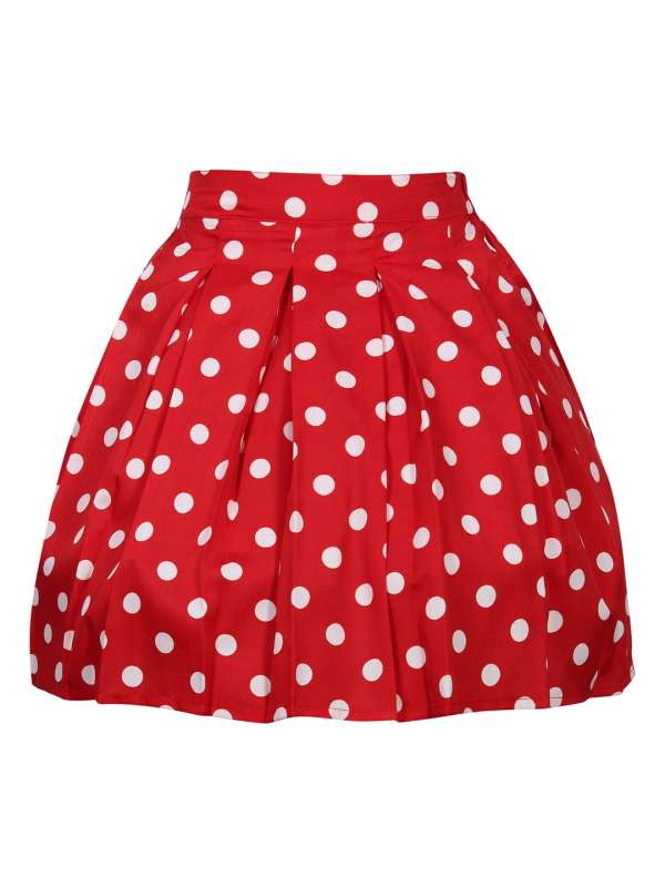 Polka Dots Skirts Buy Polka Dots Skirts online in India