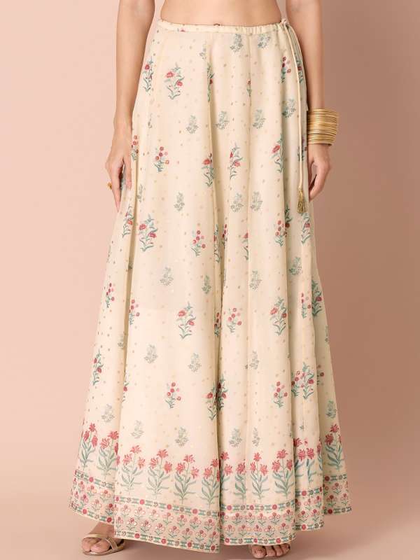 Off white deals ethnic skirt