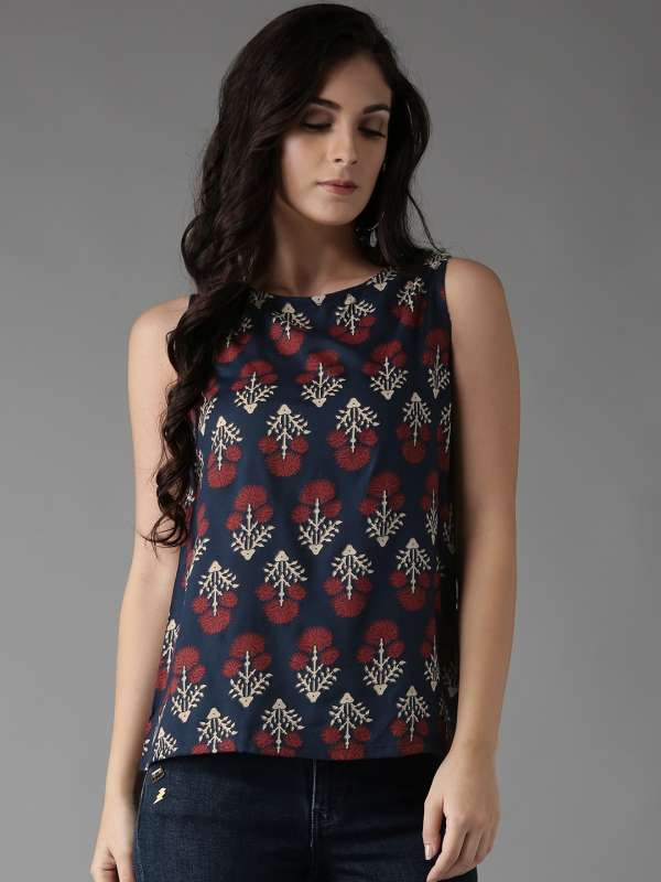 Myntra outlet ethnic tops