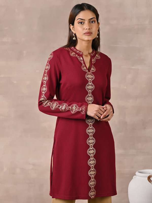 Jabong woolen kurti cheap