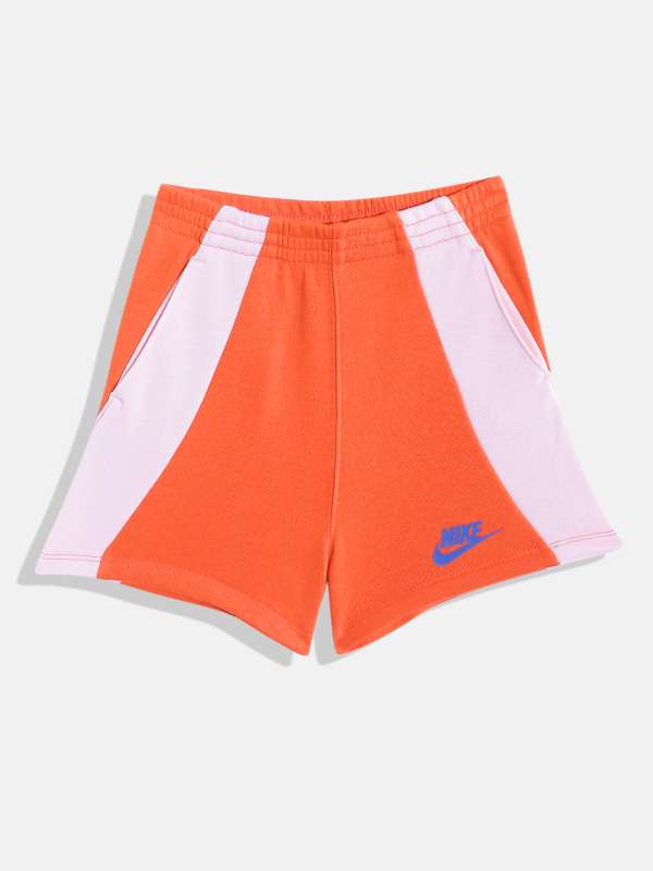 Nike girls online white shorts