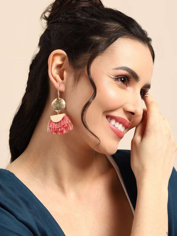 Tassel earrings myntra shop