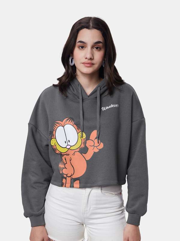 garfield sweatshirt womens