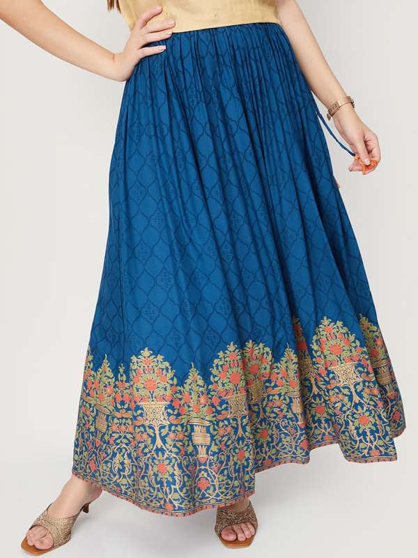 Flared Skirts Ethnic Skirt Buy Flared Skirts Ethnic Skirt online