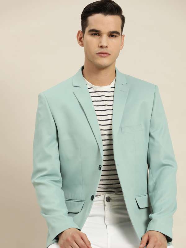 Green blazer 2025 mens cheap