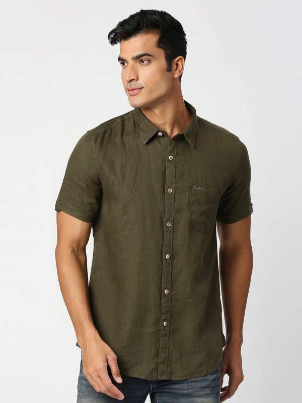 Pepe Jeans Linen Shirts - Buy Pepe Jeans Linen Shirts online in India
