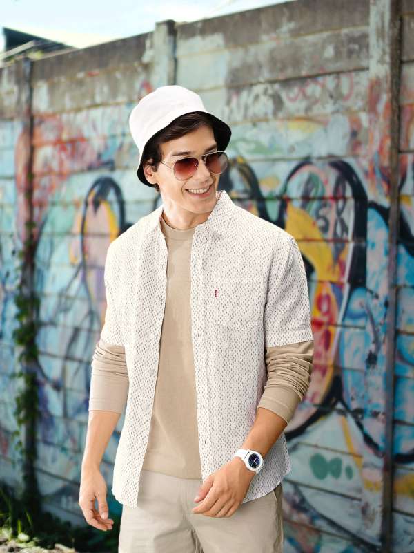 Levis sale cotton shirts