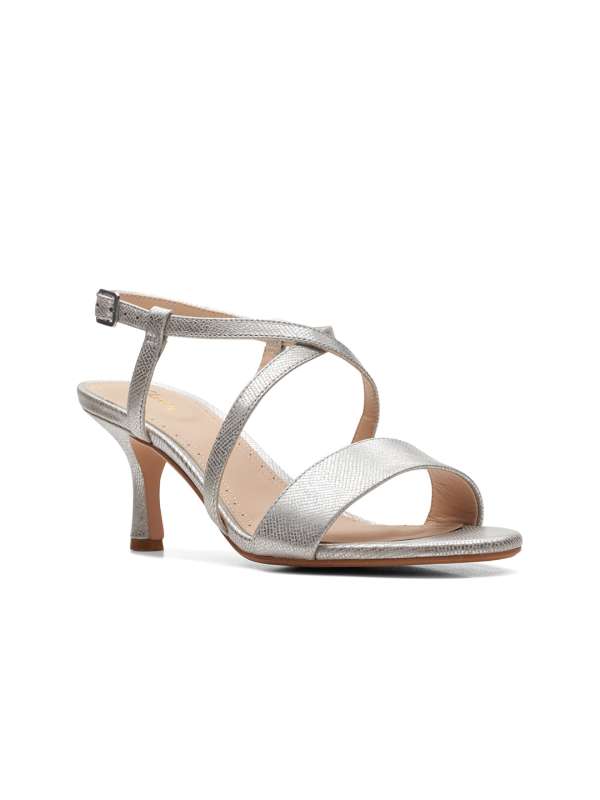 Clarks Silver Heels Buy Clarks Silver Heels online in India