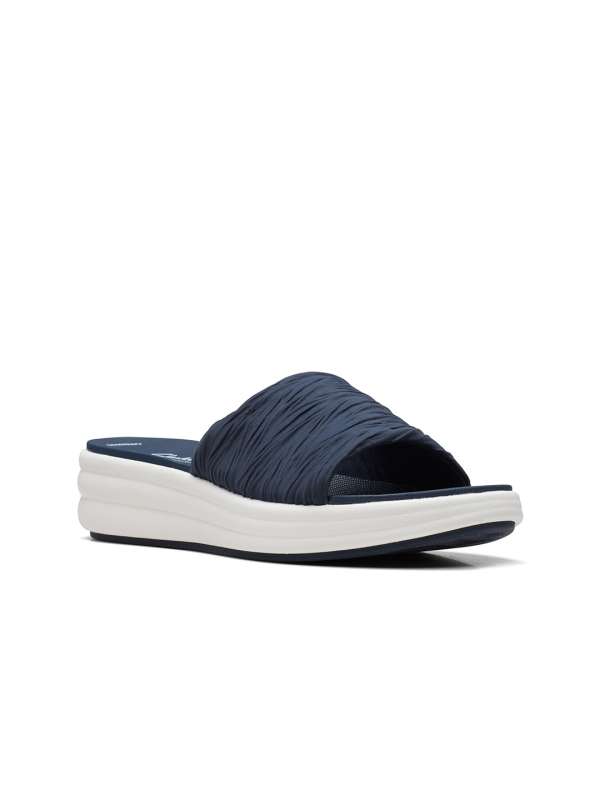 Clarks Navy Blue Sandals Buy Clarks Navy Blue Sandals online in India