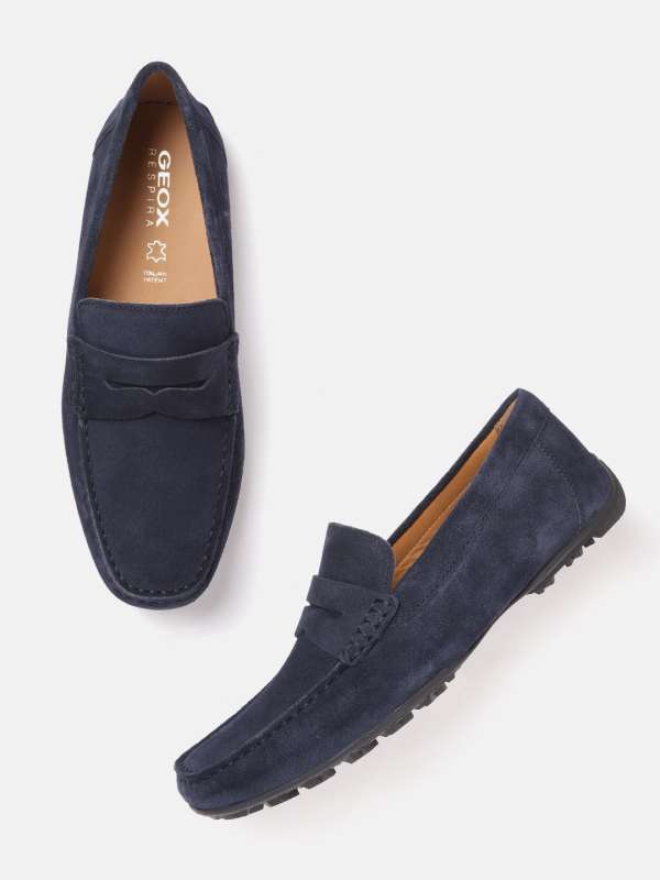 Geox blue suede discount shoes
