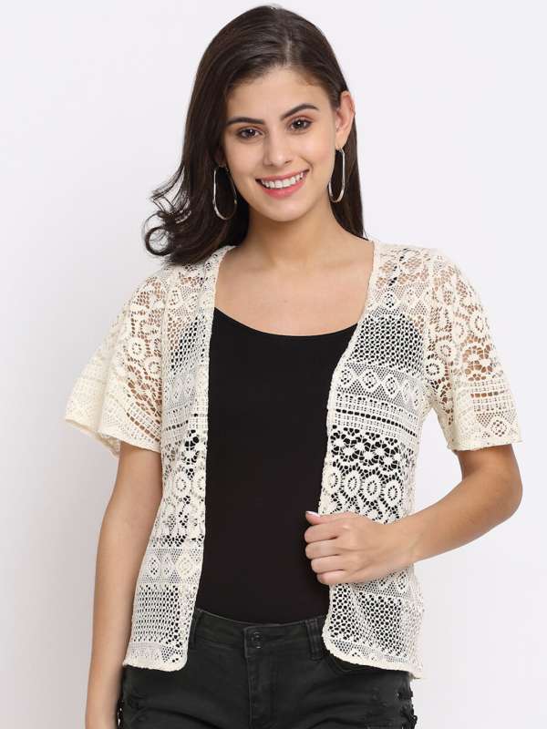 Short shrugs online hot sale