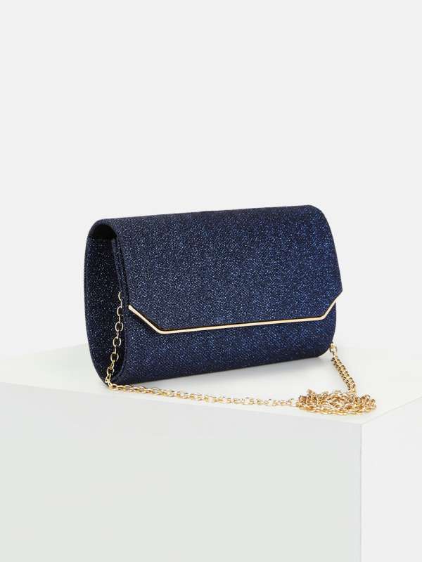 Navy blue clutch deals