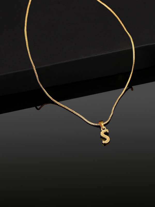 S Pendant Buy S Pendant online in India