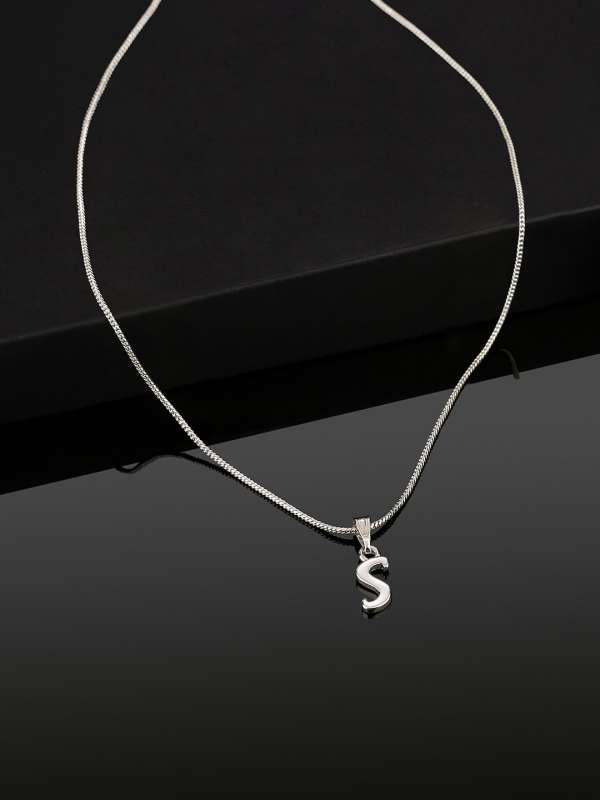 S Pendant Buy S Pendant online in India