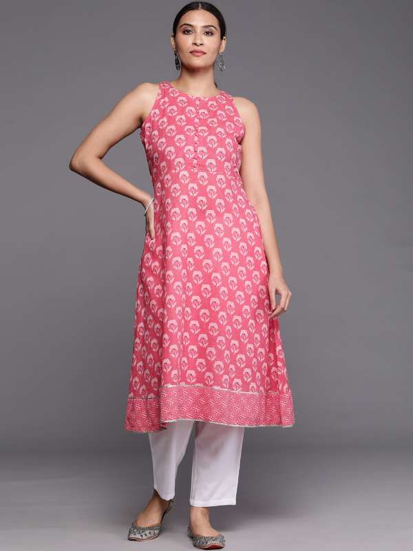 Libas Sleeveless Kurtas Buy Libas Sleeveless Kurtas online in India