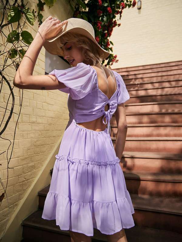 Lavender sun dresses top