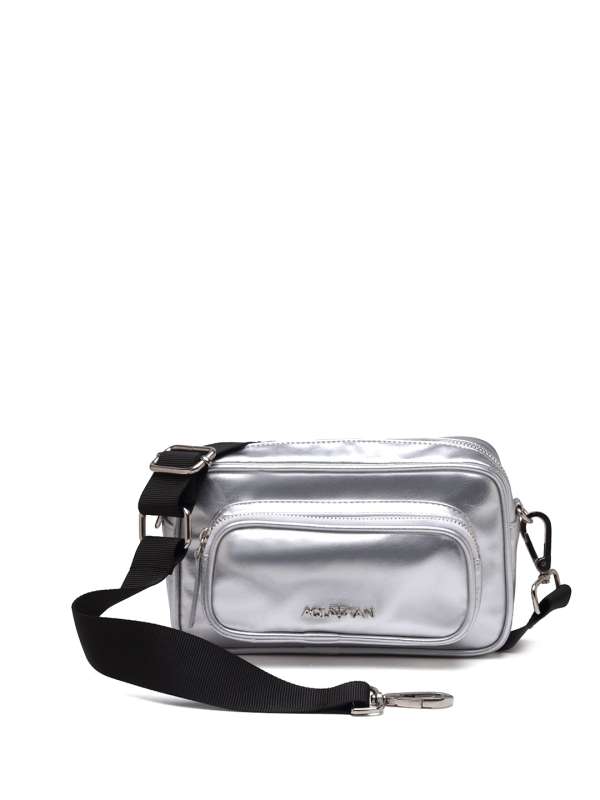 Sling bag silver top