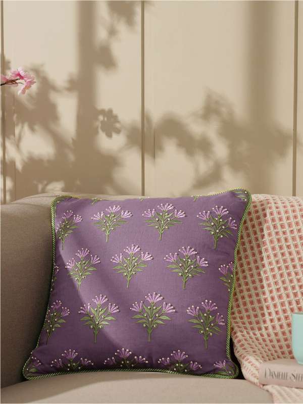 Purple Men Cushions Cover Buy Purple Men Cushions Cover online in India