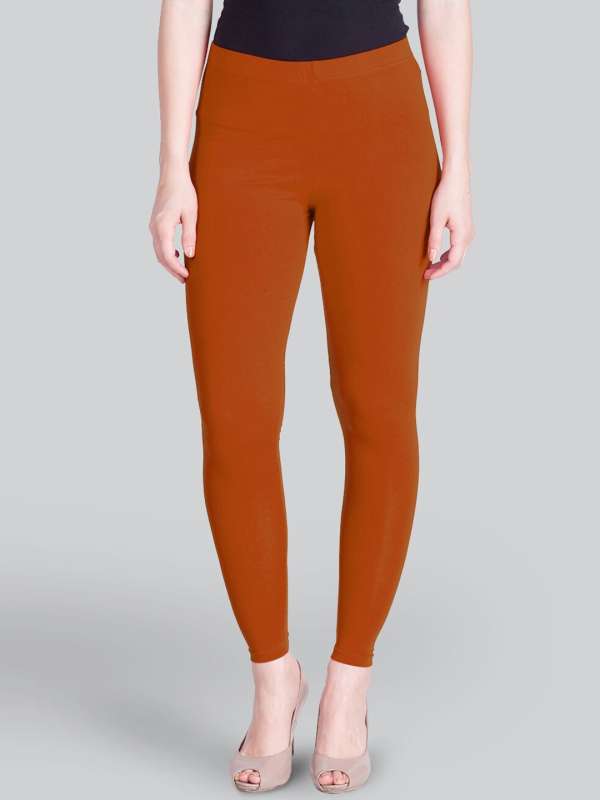 Rust color leggings hotsell