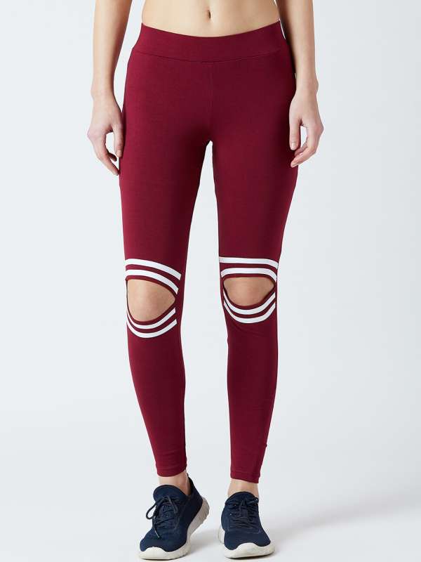 Knee cut track pants online