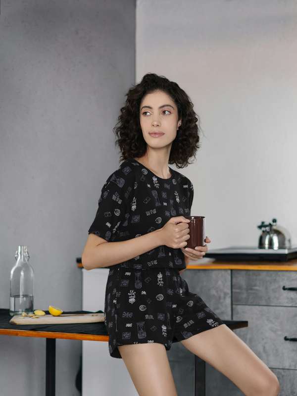 Night suits for ladies sale myntra