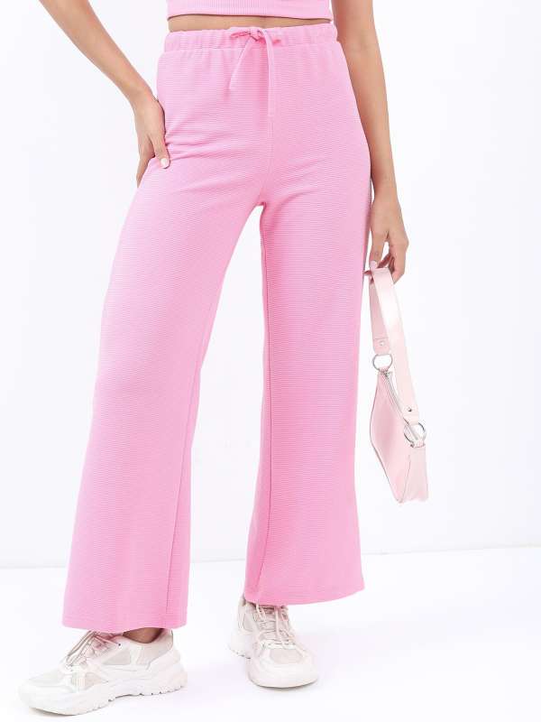 Buy Light Pink Satin Pants for Women Online from Indias Luxury Designers  2023
