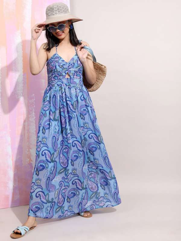 Myntra online shopping long dresses 2025