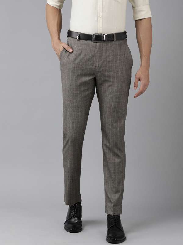 Buy Park Avenue Men Black Solid Regular fit Regular trousers Online at Low  Prices in India  Paytmmallcom