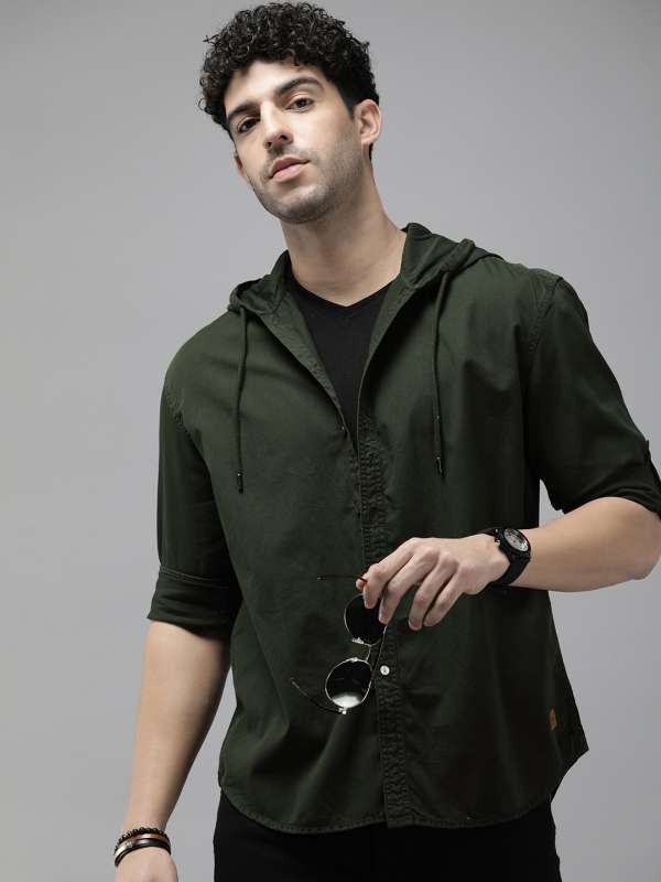 Hooded Shirts For Men Buy Hooded Shirts For Men online in India