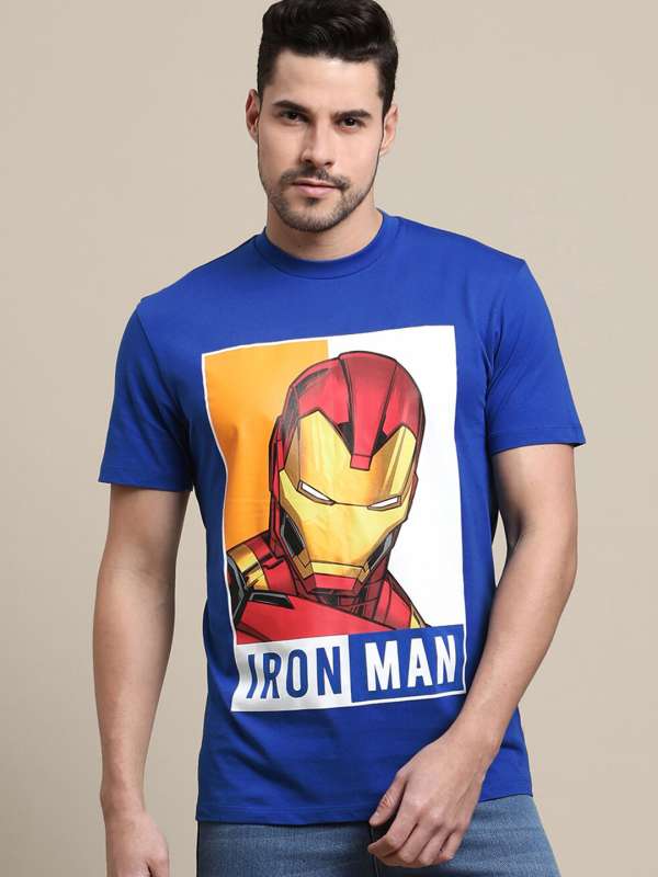 Iron man t shirt myntra hot sale
