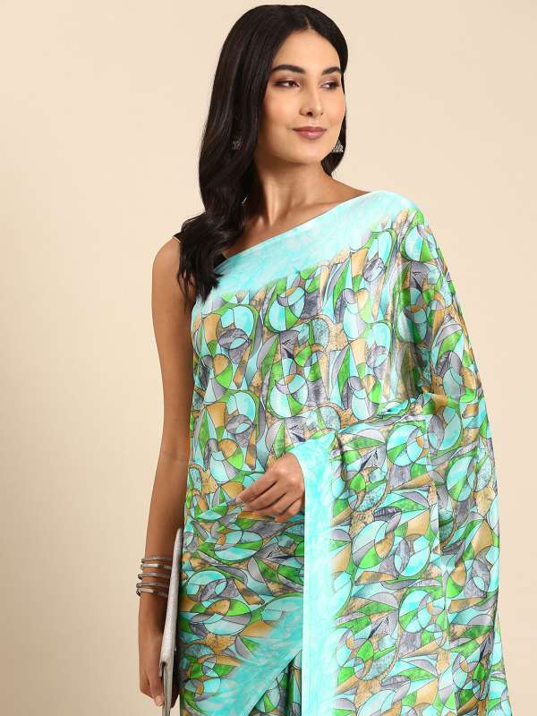 Myntra crepe sale silk sarees