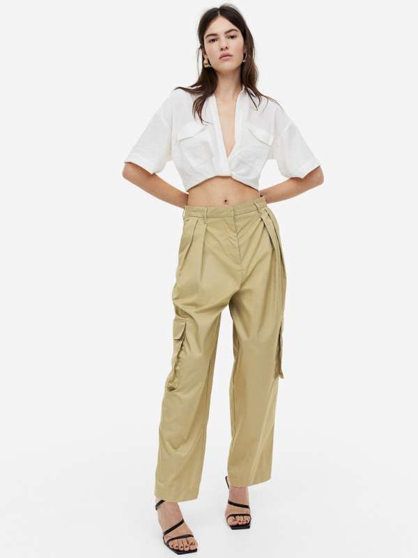 H and m cargo sales pants womens