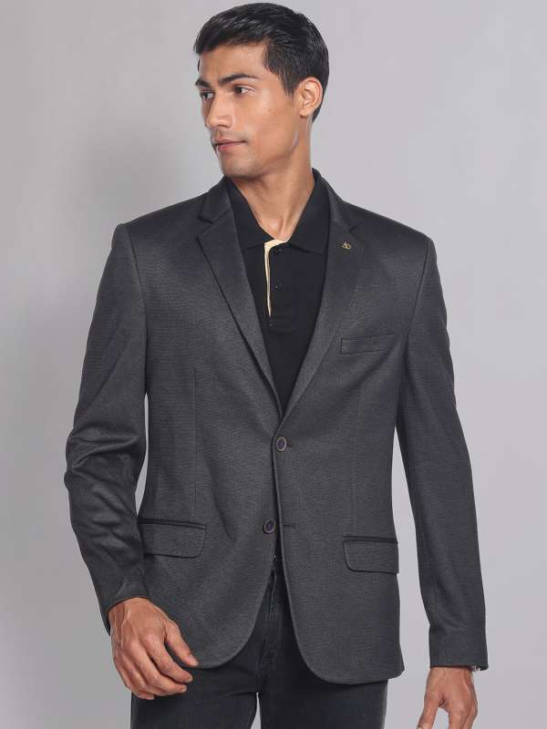 Charcoal blazers discount