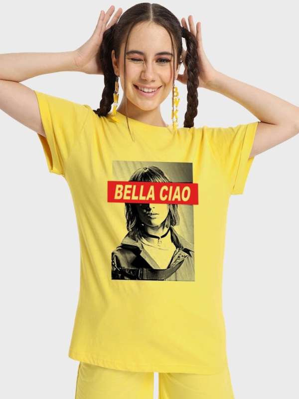 Bella ciao t shirt india sales
