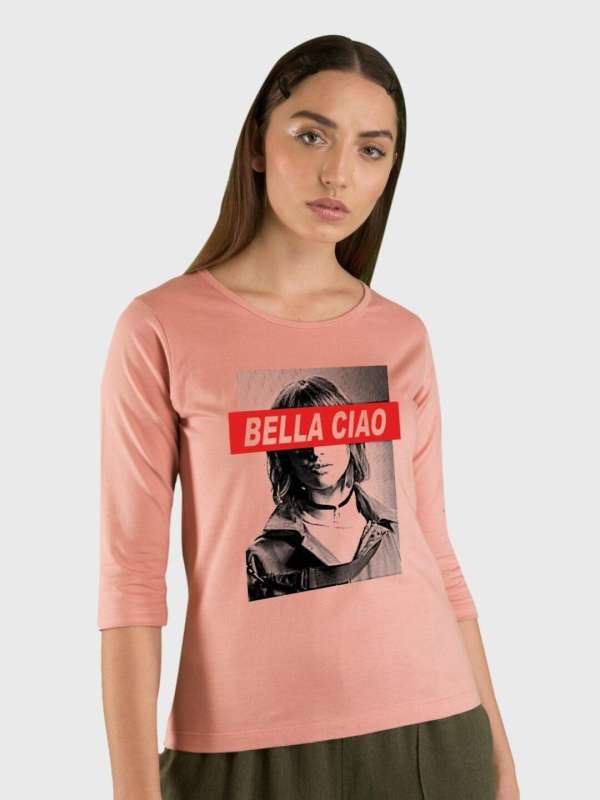 3 4 Sleeves Tshirts Buy 3 4 Sleeves Tshirts online in India
