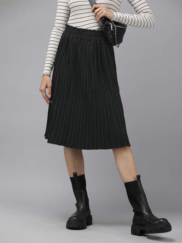 Roadster Polyester Skirts Buy Roadster Polyester Skirts online