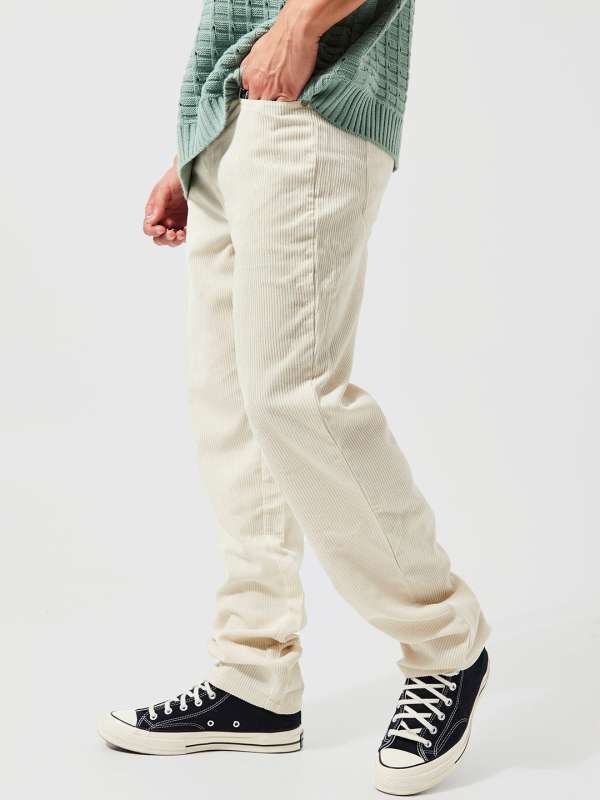 BOSS  Taperedfit trousers in stretchcotton corduroy