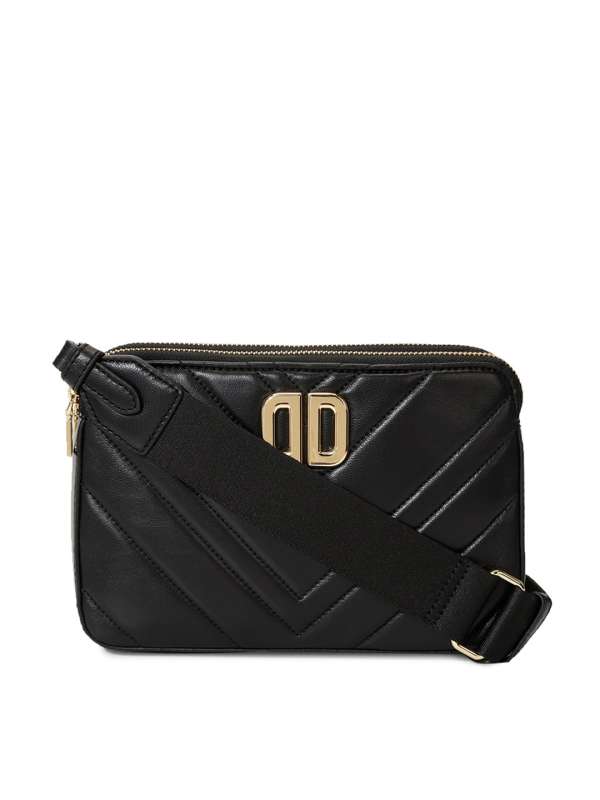 Dkny black sling bag discount