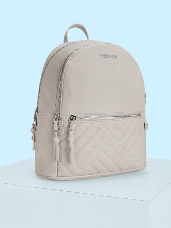 Buy Forever Glam By Pantaloons Forever Glam by Pantaloons Grey Medium  Backpack at Redfynd