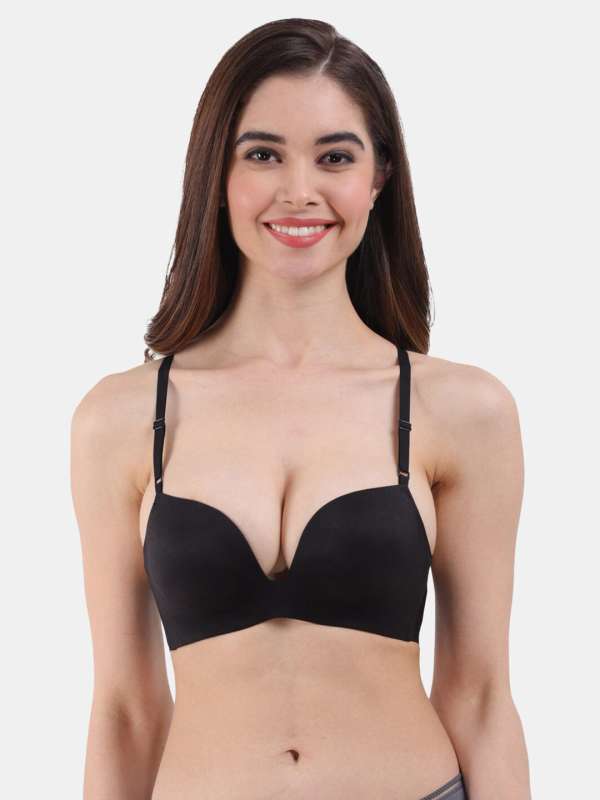 Shyaway Beige Lace Underwired Medium Lightly Padded Push Up Bra 9227343.htm  - Buy Shyaway Beige Lace Underwired Medium Lightly Padded Push Up Bra  9227343.htm online in India