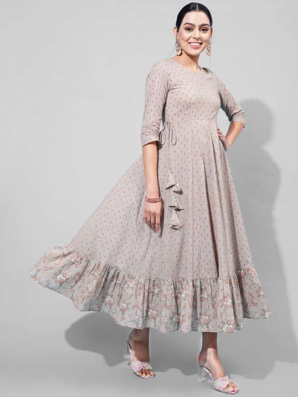 Cotton Anarkali Suit Buy Cotton Anarkali Suit online in India