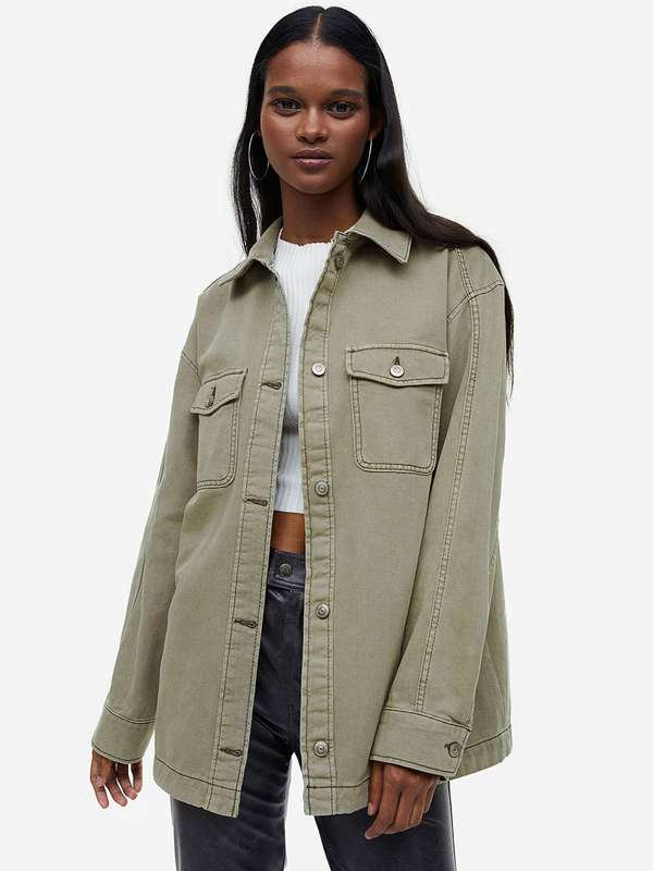 H&m shacket women's clearance