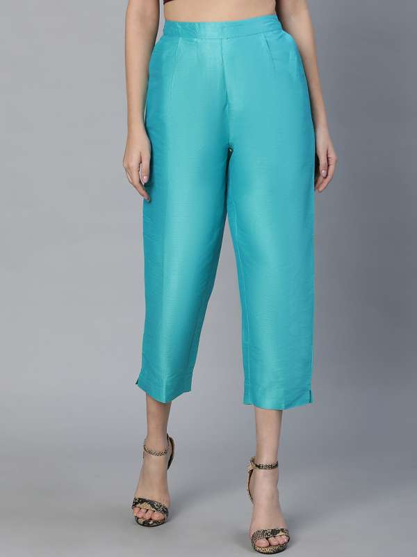 Buy Silk Trousers Online In India  Etsy India