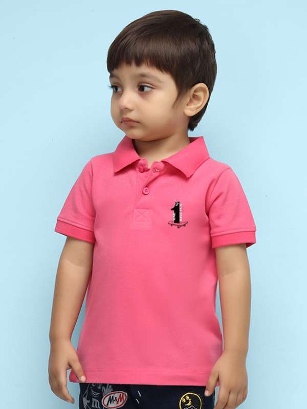Pink For Kids Polo Tshirts Buy Pink For Kids Polo Tshirts online in India