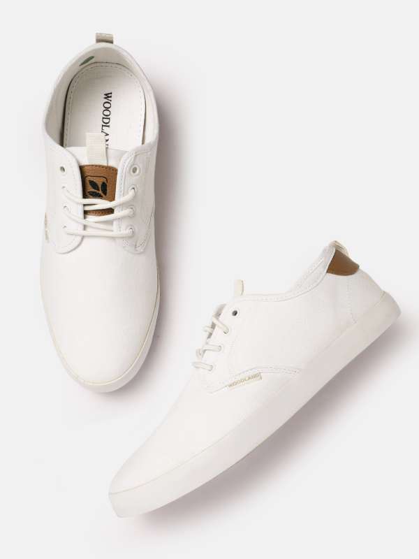Woodland white casual shoes cheap