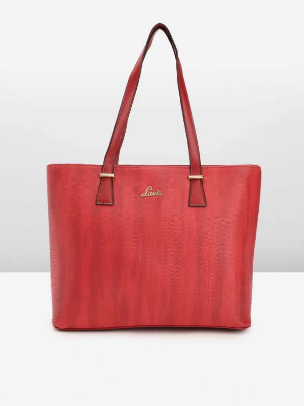 Lavie Red Handbags Buy Lavie Red Handbags online in India