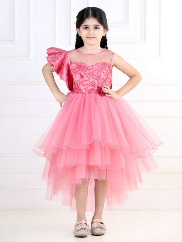 All That Glitters Pink Sequin Dress For Baby Girls  Chopuco