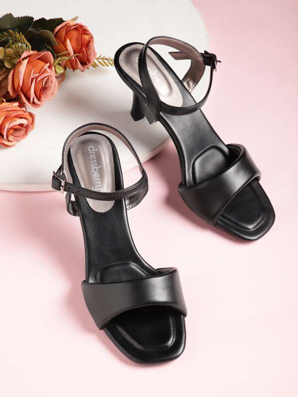 Dark grey sales strappy heels