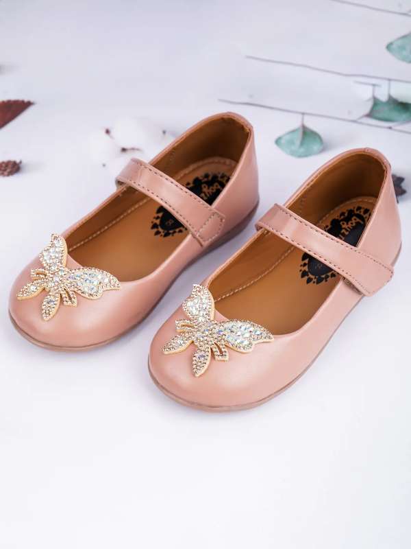 Girls dress shoes nude hot sale