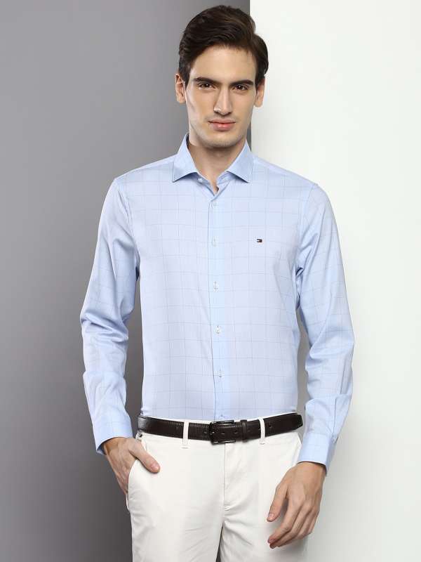 Blue Men Formal Shirts Chirpie Pie By Pantaloons S.oliver Nike
